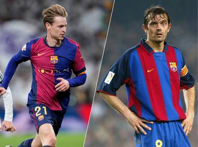 Bij jeugdig FC Barcelona is Frenkie de Jong een captain zoals Phillip Cocu dat ook was