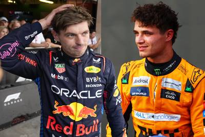 Explosiegevaar: tweestrijd tussen Max Verstappen en Lando Norris lijkt steeds meer op gevecht uit 2021 met Lewis Hamilton