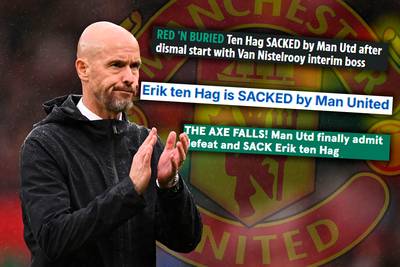 Engelse media na ‘onvermijdelijk’ ontslag Erik ten Hag: ‘Eindelijk haalde Manchester United de trekker over’