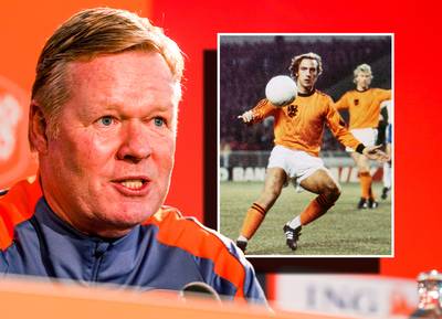 Ronald Koeman geschrokken van overlijden Johan Neeskens: ‘Als jong ventje was hij mijn grote idool’