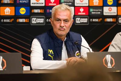 José Mourinho niet blij met loting Fenerbahçe: ‘Het is altijd lastig spelen tegen Nederlandse ploegen’