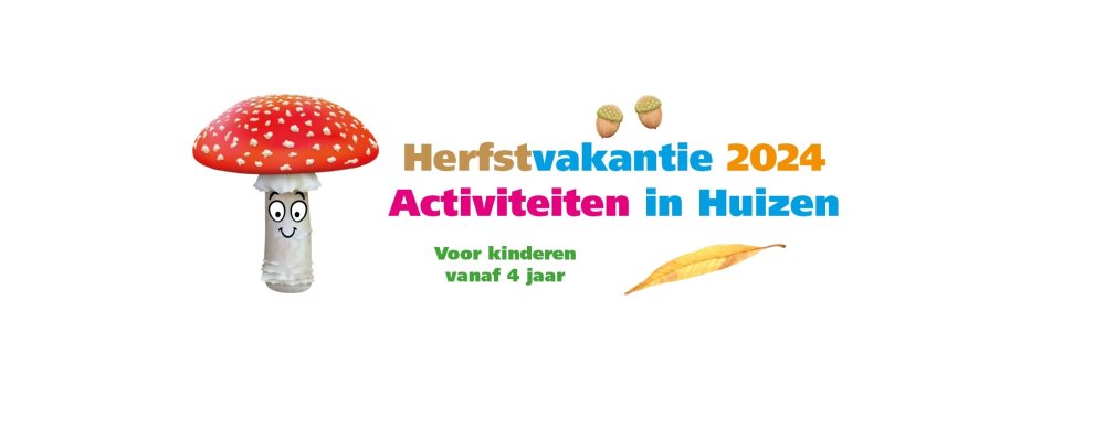 Herfstvakantie 2024: activiteiten voor de jeugd