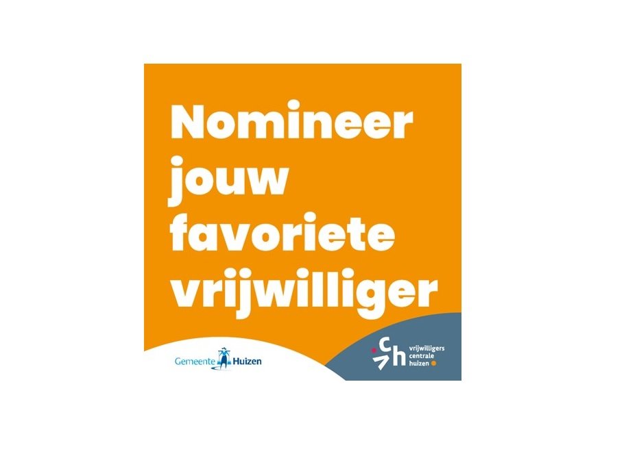 Nomineer uw favoriete vrijwilliger