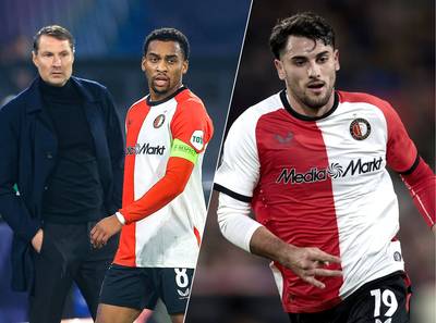 Feyenoord kan beschikken over Quinten Timber, rentree Julián Carranza aanstaande: ‘Hopelijk is hij erbij’