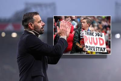 Ruud van Nistel­rooij blikt tevreden terug op interim-periode in Manchester: ‘Ik wilde United naar een hoger niveau tillen’