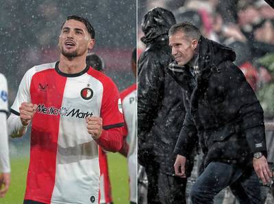 Feyenoord wint eenvoudig van matig Heerenveen, Van Persie verliest ook zevende uitduel