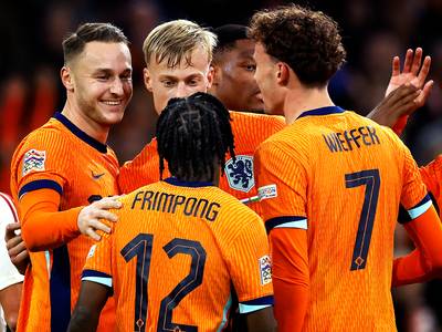 Pittige loting: Oranje treft Europees kampioen en titelverdediger in kwartfinales Nations League