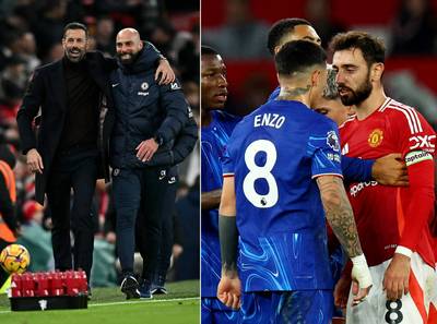 Ruud van Nistelrooij moet in tweede duel als interim-coach Manchester United genoegen nemen met gelijkspel tegen Chelsea