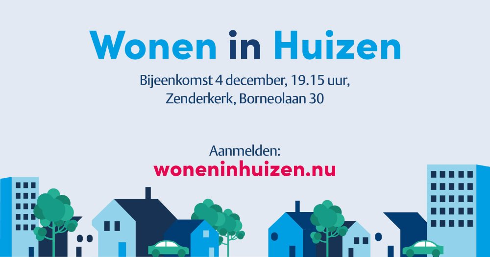 4 december: laatste bijeenkomst woonconferentie Wonen in Huizen